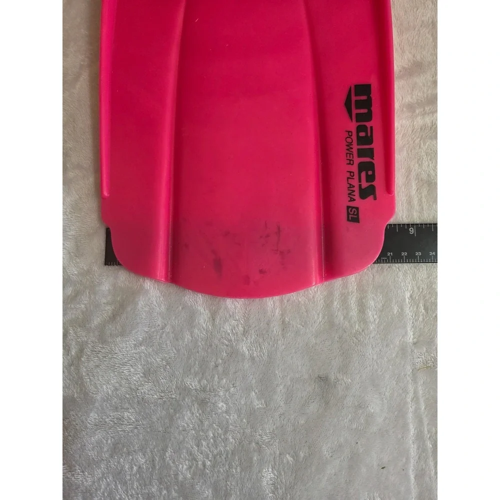 Mares Power Plana SL Pink Black Scuba Diving Fins Open Heel Adjustable Straps